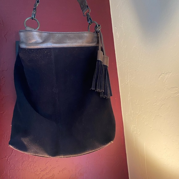 Timi and Leslie Suede Bag-Rare-Find - Picture 1 of 15